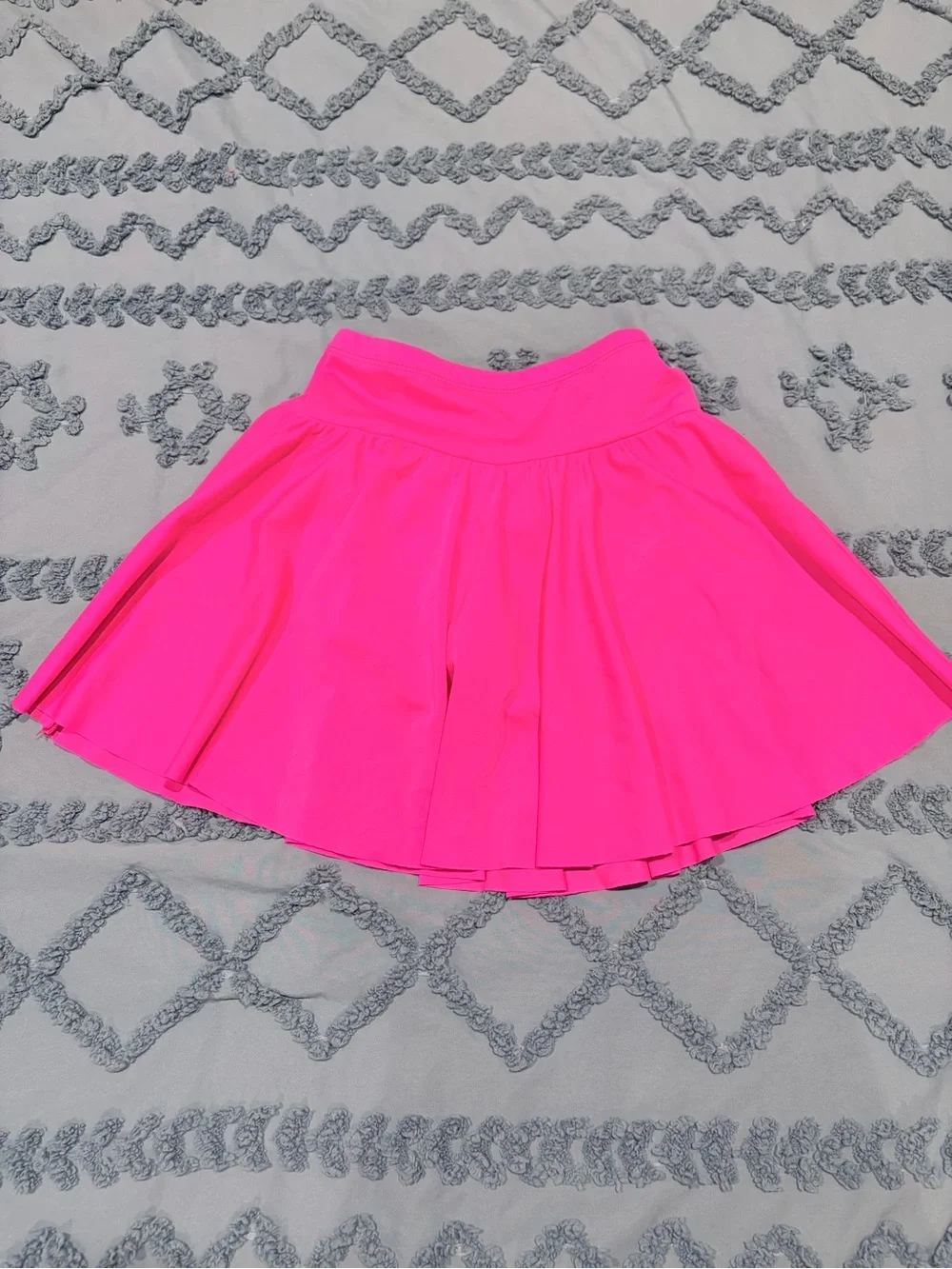 Girls Neon Pink Dance Skirt - Kids Costume